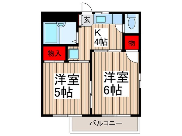 ガーデン吉川の物件間取画像